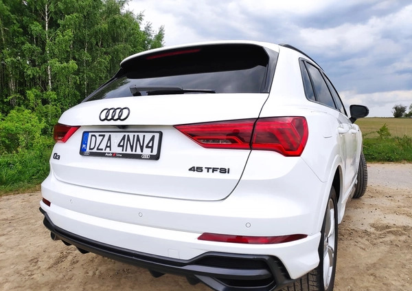 Audi Q3 cena 147500 przebieg: 45000, rok produkcji 2021 z Jutrosin małe 781